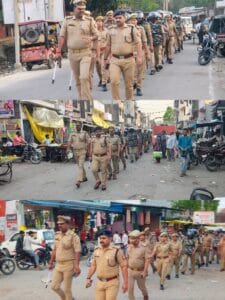 शोहरतगढ़ में पुलिस की सख्ती बढ़ी: सीओ मयंक द्विवेदी ने पैदल गश्त कर परखी सुरक्षा व्यवस्था, आमजन से किया सीधा संवाद