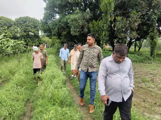 बालपुर गांव में वन्यजीव का आतंक: पालतू कुत्ते को बनाया निवाला, वन विभाग ने लगाए कैमरे और पिंजरा