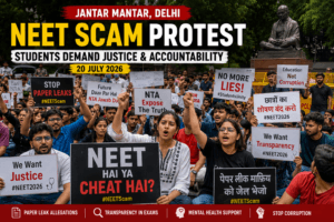 Jantar Mantar Protest Today: NEET Paper Leak